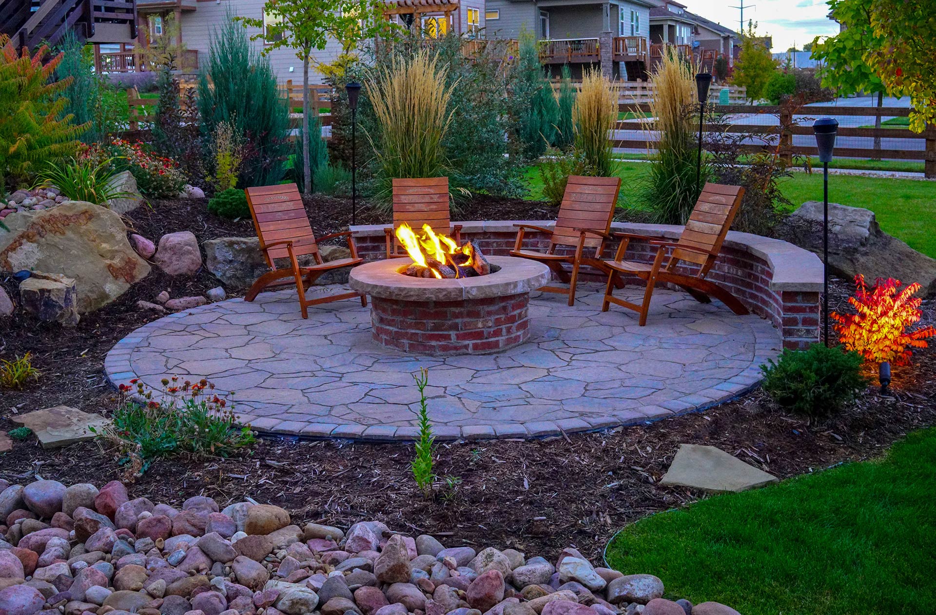 Our Work Fire Water Features Outdoor Living Couture
