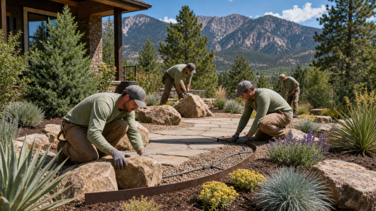 Creating Low Water Luxury Landscapes in Colorado’s Foothills