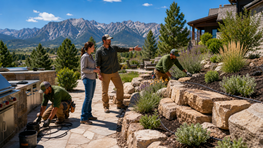 Luxury Landscaping Services That Withstand Colorado’s Foothills