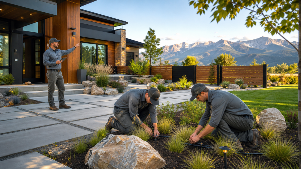 What Luxury Front Yard Landscaping Signals in Northern Colorado