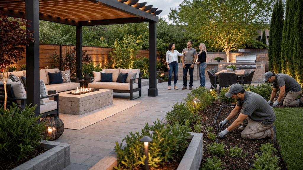 Beyond the Back Door: Backyard Landscaping as Livable Space