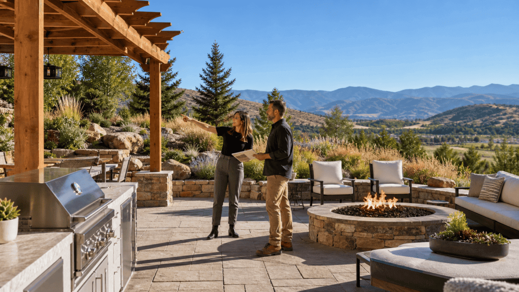 Choosing Outdoor Living Spaces for Colorado’s Foothill Views
