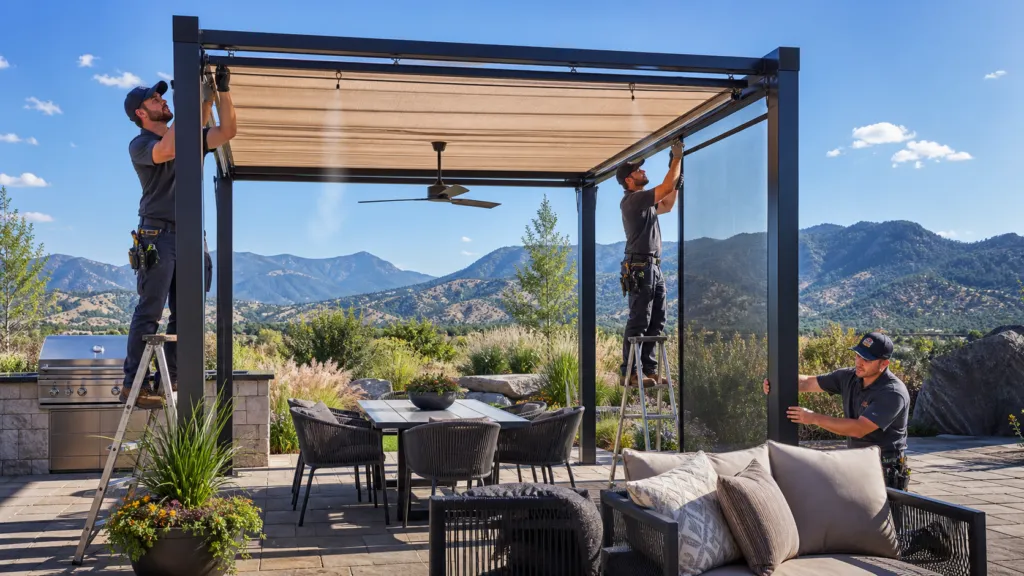 Summer-Ready Outdoor Living in Colorado’s Foothills: Shade, Bugs, and Heat