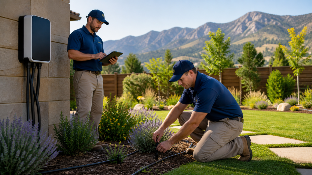 Colorado Backyard Summer Irrigation Optimization: Smart Controllers and Drip